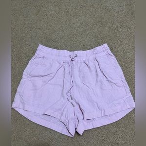 GAP womens linen shorts